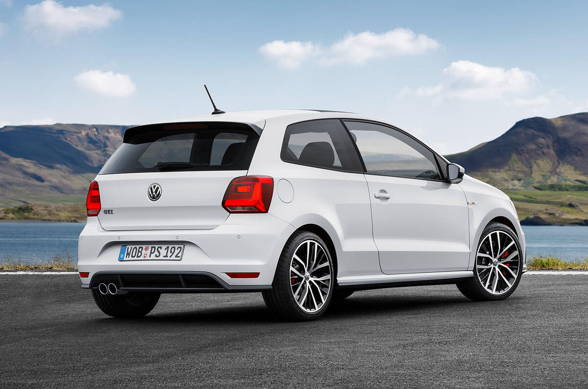 Volkswagen shows off go-faster Polo GTI ahead of Paris debut Volkswagen shows off go-faster Polo GTI ahead of Paris debut