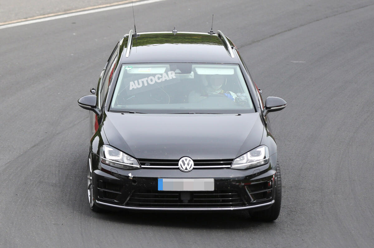 Volkswagen plans hot Golf R estate - latest pictures Volkswagen plans hot Golf R estate - latest pictures