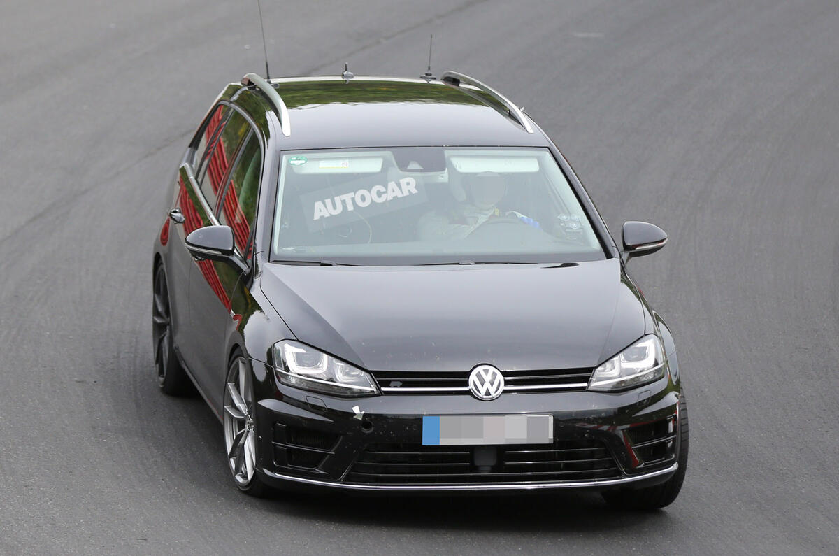 Volkswagen plans hot Golf R estate - latest pictures Volkswagen plans hot Golf R estate - latest pictures