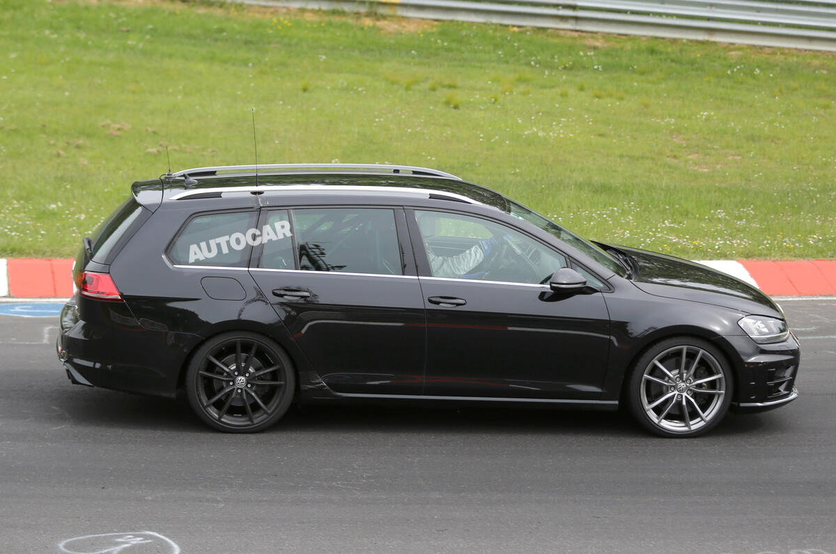 Volkswagen plans hot Golf R estate - latest pictures Volkswagen plans hot Golf R estate - latest pictures