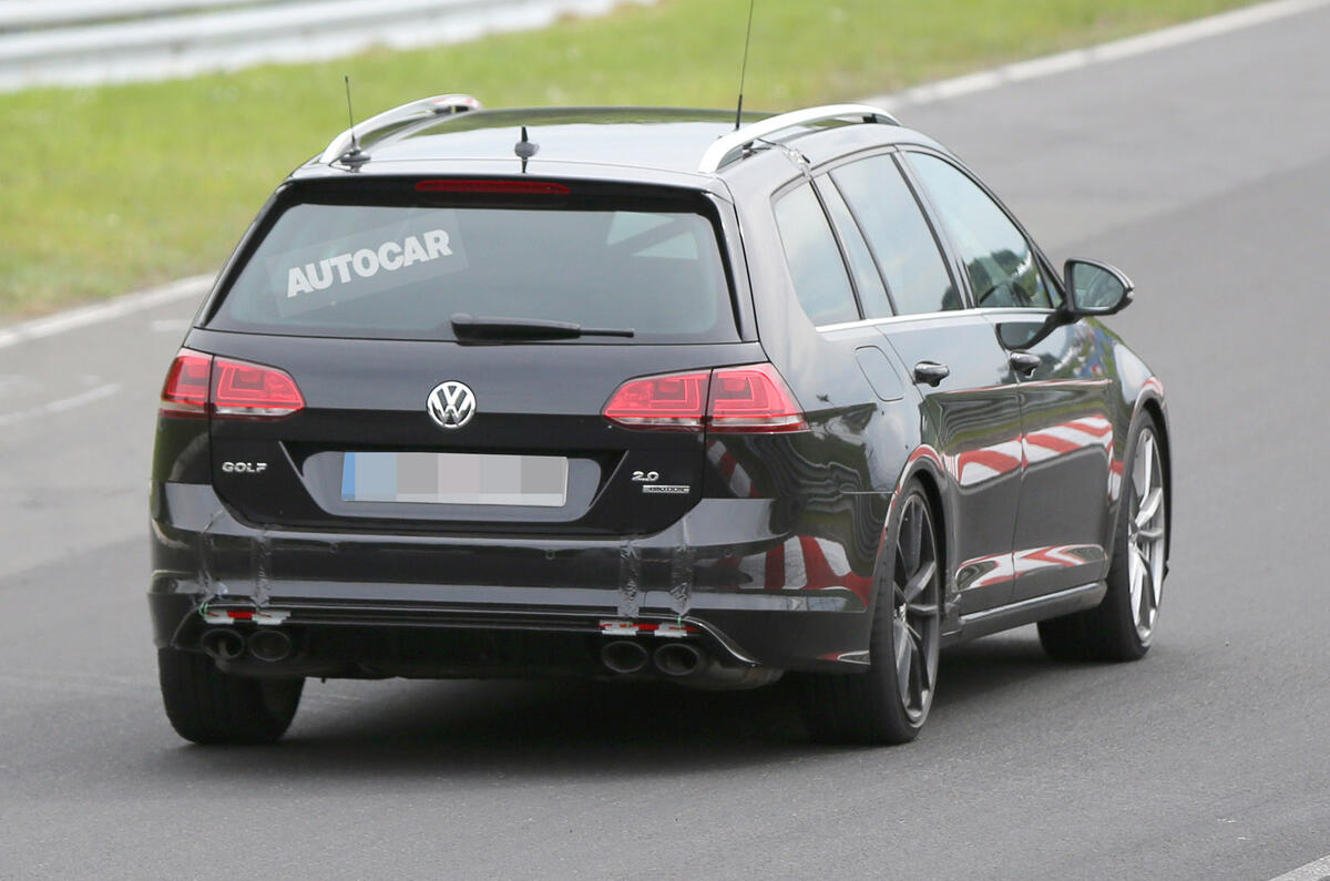 Volkswagen plans hot Golf R estate - latest pictures Volkswagen plans hot Golf R estate - latest pictures