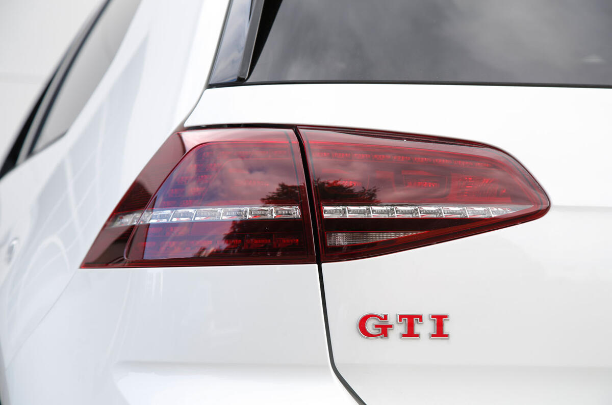 Volkswagen Golf GTI rear badge