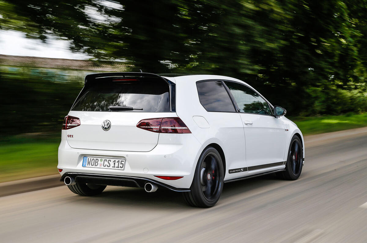 Volkswagen Golf GTI Clubsport S rear