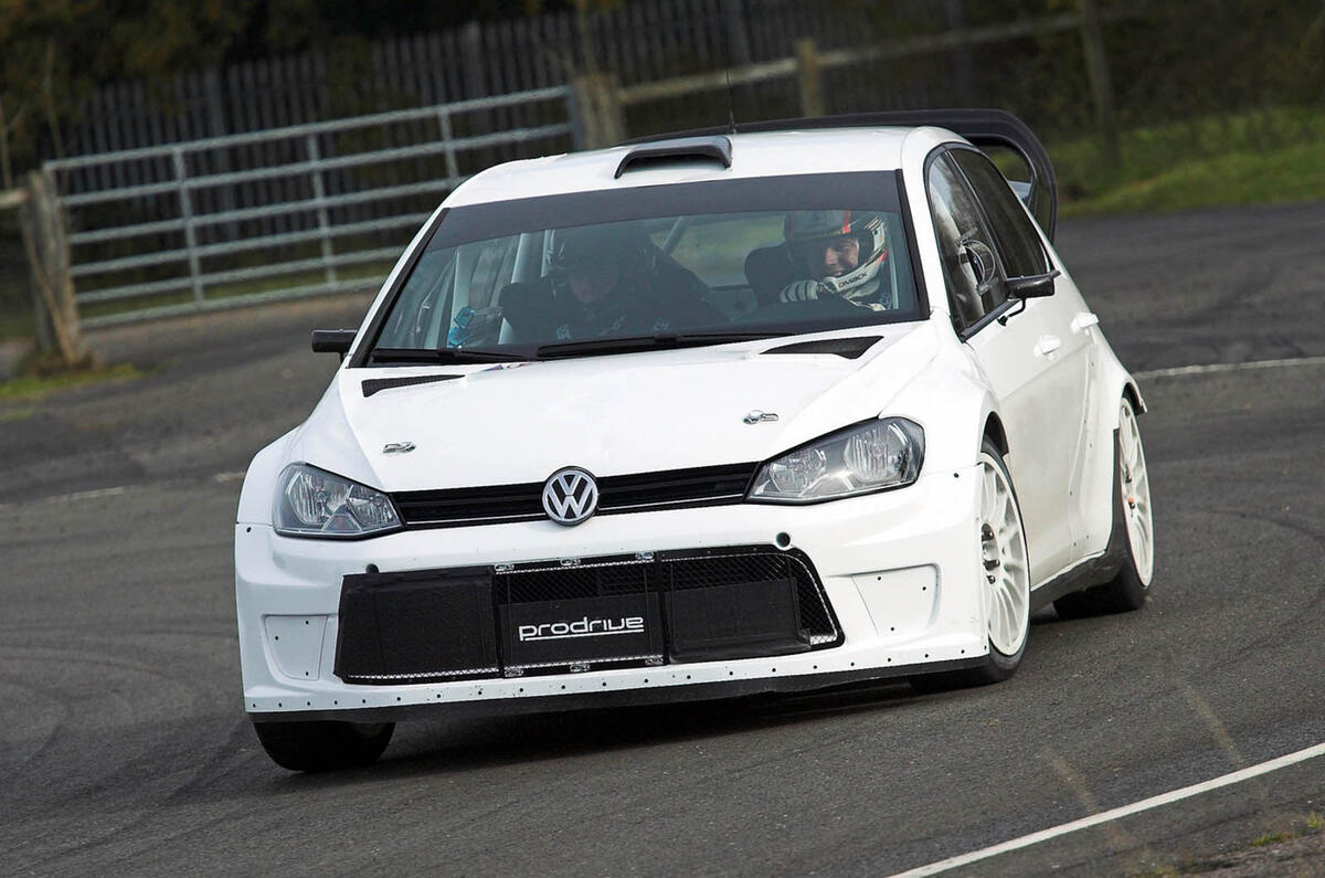 New Prodrive-built Volkswagen Golf rally car revealed