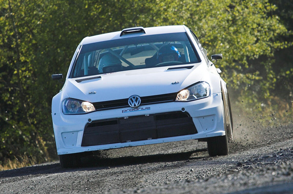 New Prodrive-built Volkswagen Golf rally car revealed