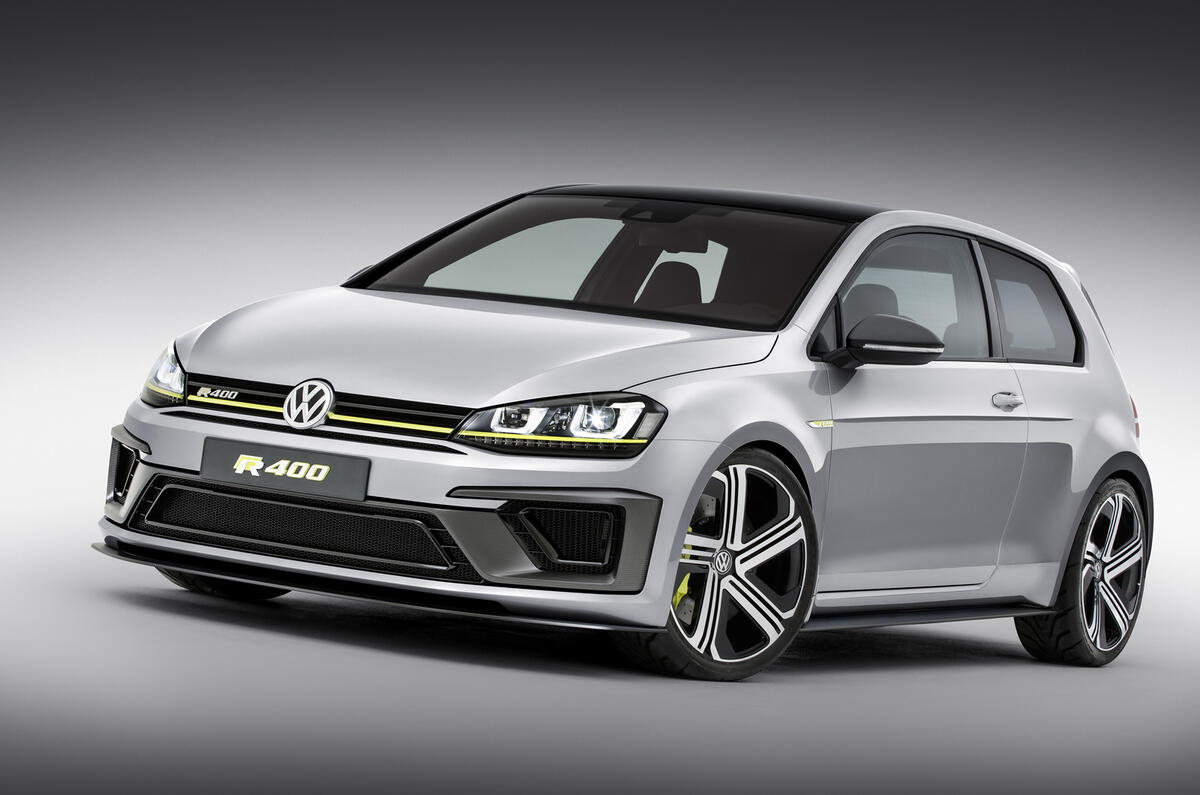 Volkswagen reveals Golf R400 mega-hatch Volkswagen reveals Golf R400 mega-hatch