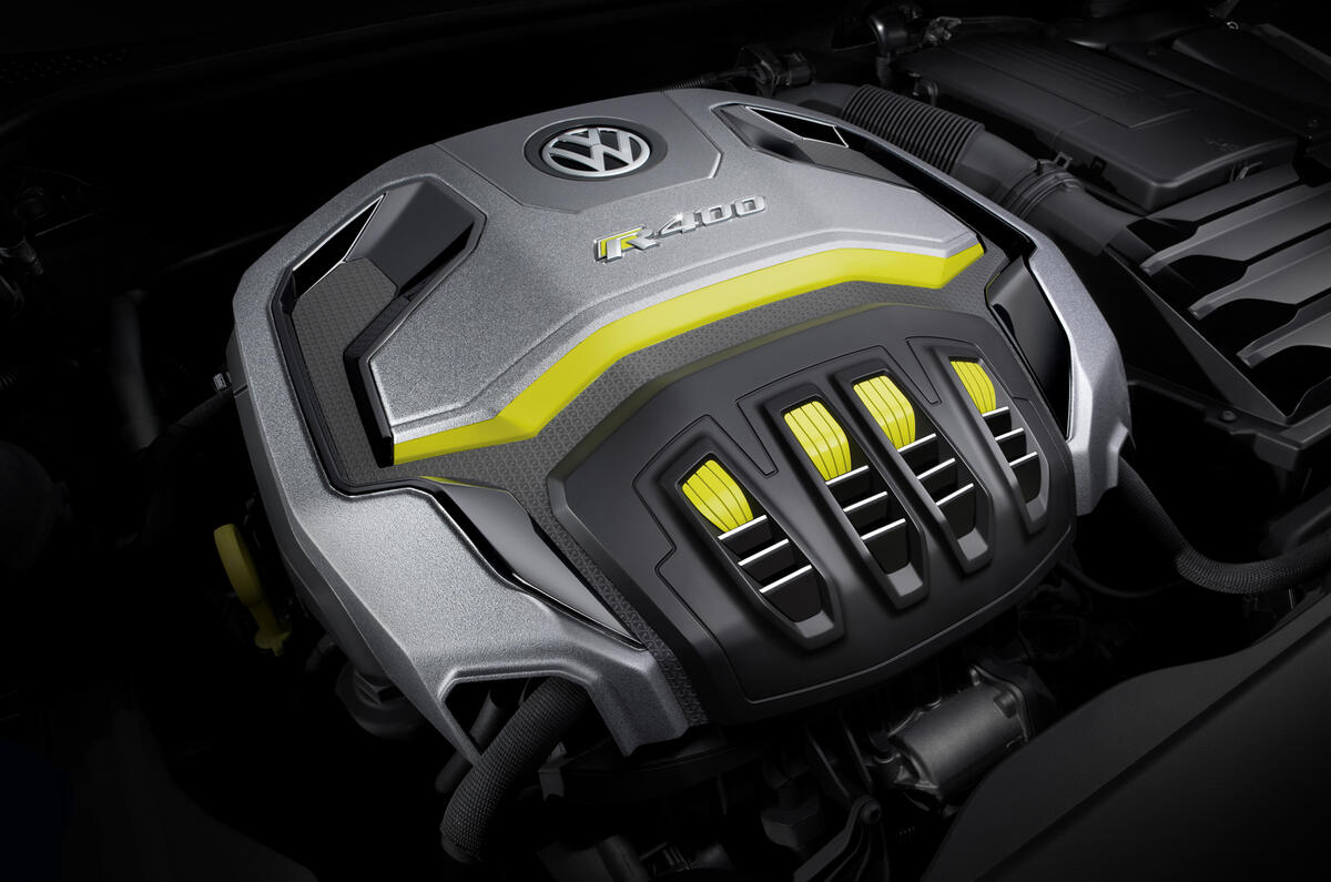 Volkswagen reveals Golf R400 mega-hatch Volkswagen reveals Golf R400 mega-hatch