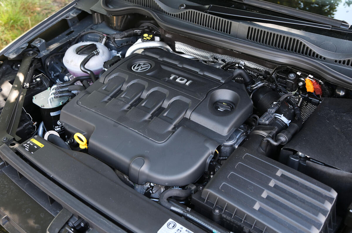 1.6-litre Volkswagen Golf SV diesel engine