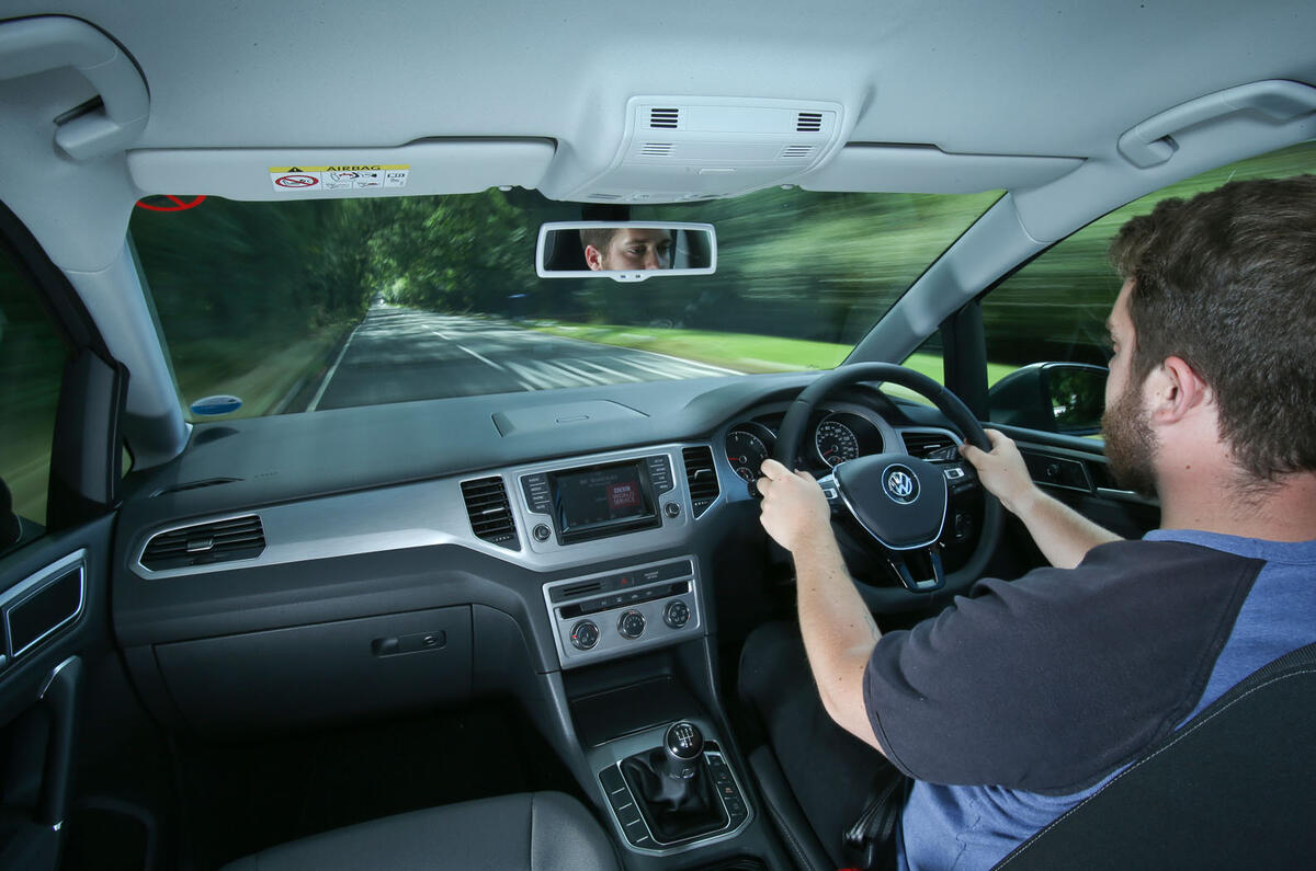 Driving the Volkswagen Golf SV