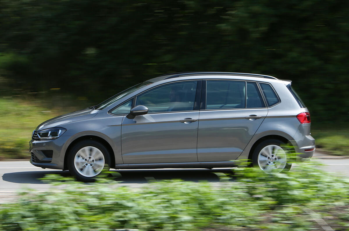 Volkswagen Golf SV side profile