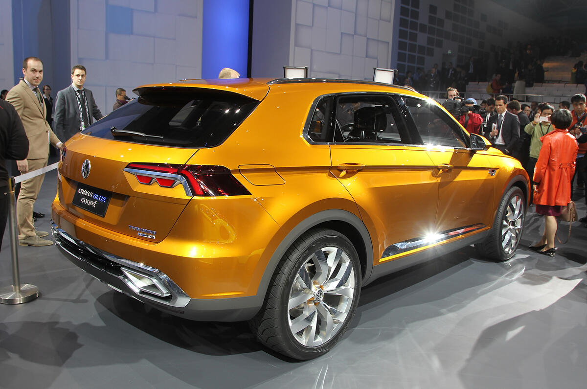 Volkswagen CrossBlue Coupé: Shanghai motor show 2013