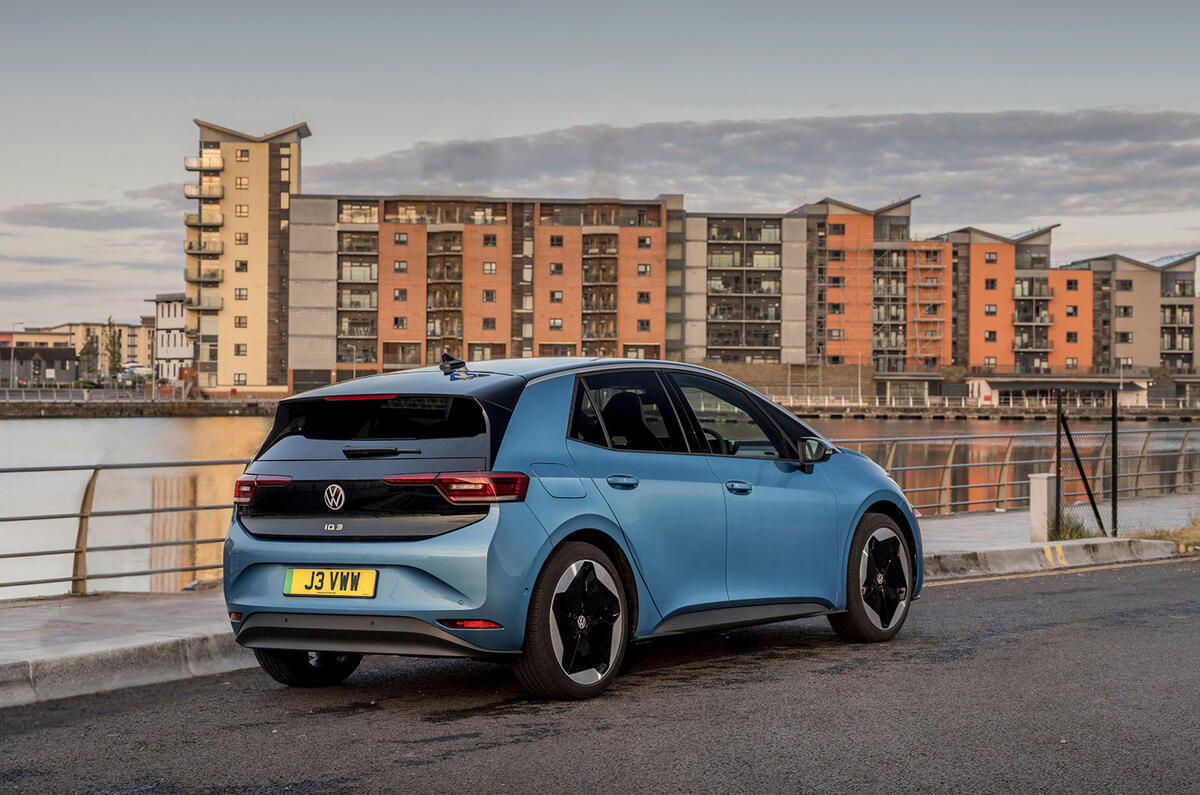 vw id3 review 2023 13 static rear vw id3 review 2023 13 static rear