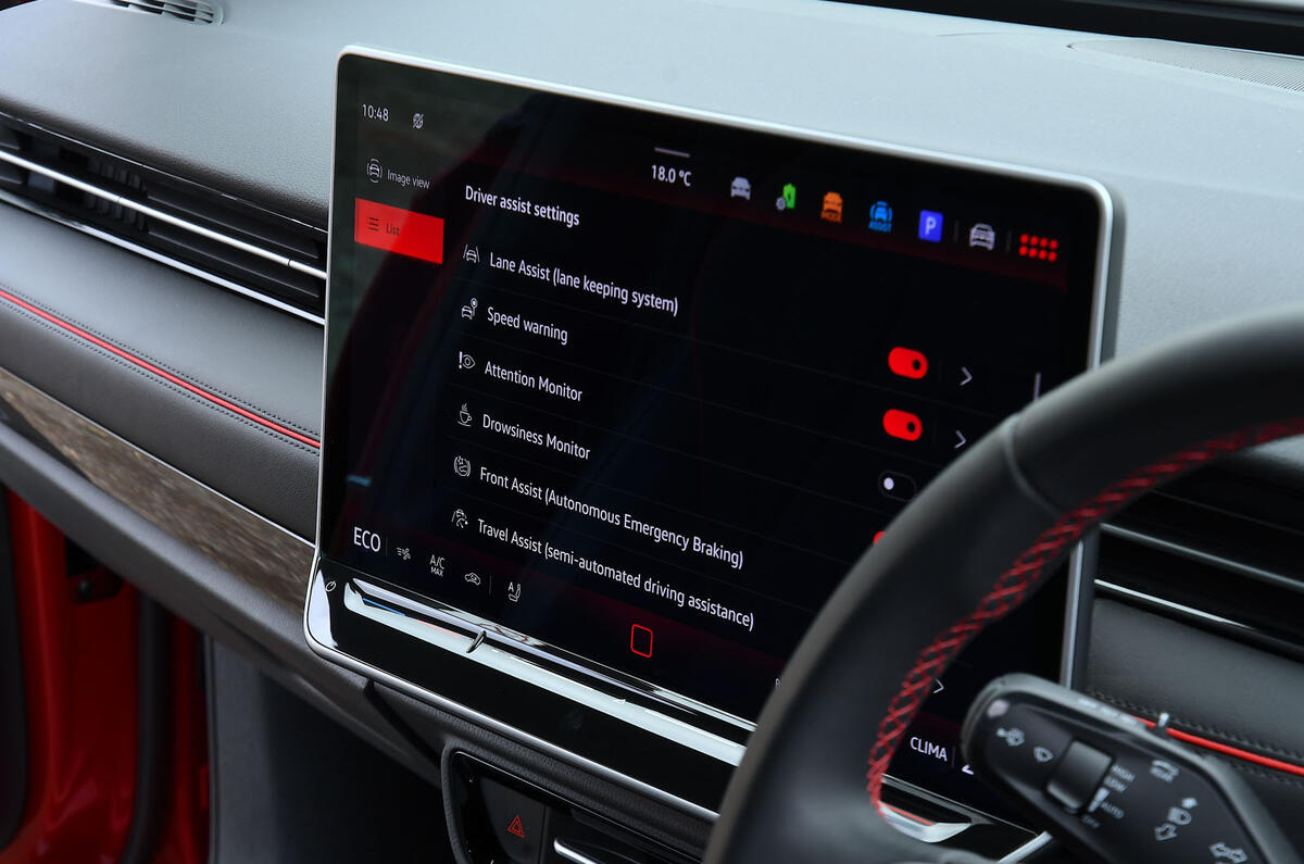 VW ID7 GTX 2025 Review RT ADAS screen 0612 VW ID7 GTX 2025 Review RT ADAS screen 0612