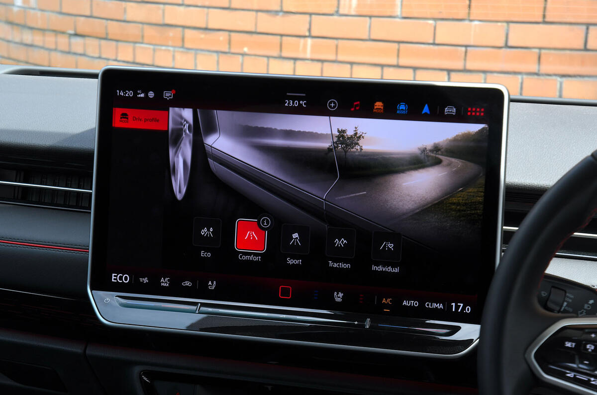 VW ID7 GTX 2025 Review RT mode select mode 0601 VW ID7 GTX 2025 Review RT mode select mode 0601