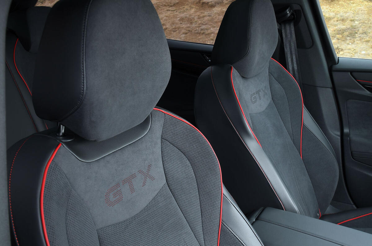 VW ID7 GTX 2025 Review RT seat GTX detail 0611 VW ID7 GTX 2025 Review RT seat GTX detail 0611