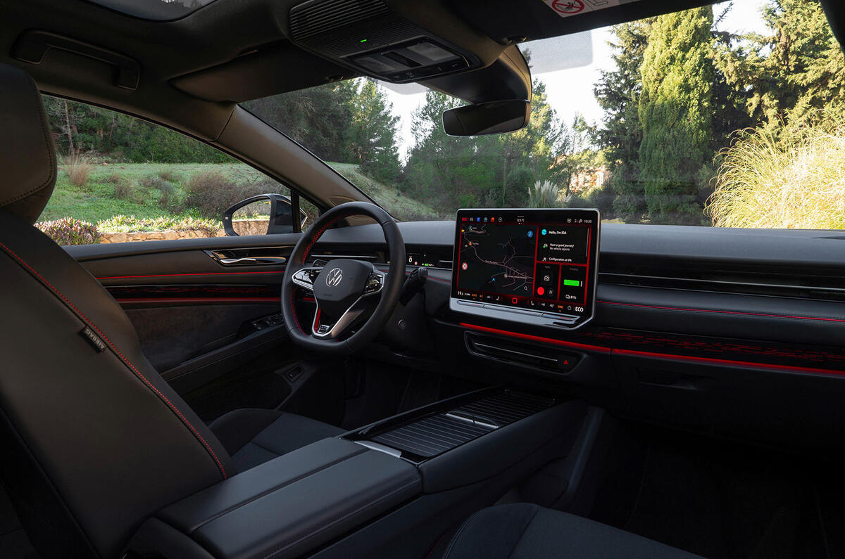 vw id7 gtx review 2024 13 interior