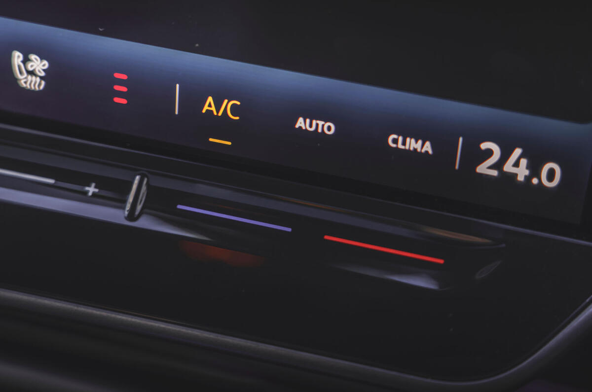 vw id7 review 2024 16 heating controls vw id7 review 2024 16 heating controls