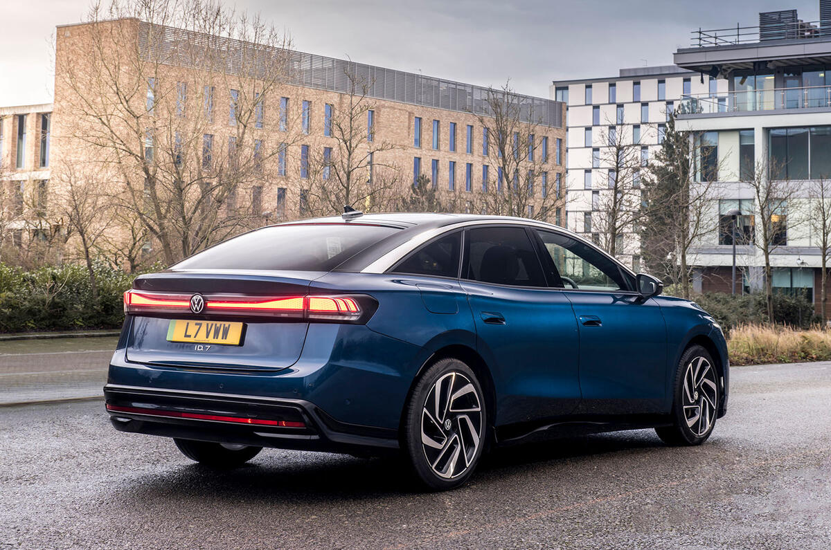 vw id7 review 2024 26 static rear vw id7 review 2024 26 static rear