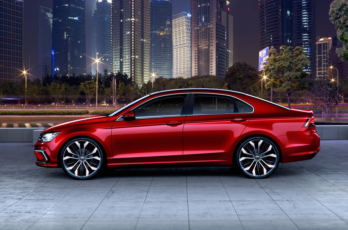 no title Volkswagen New Midsize Coupe concept unveiled at Beijing