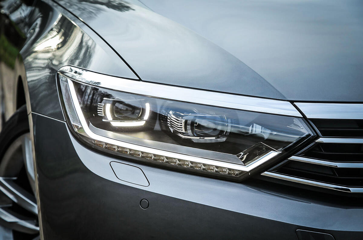 Top-spec Volkswagen Passats get all-LED premium lights