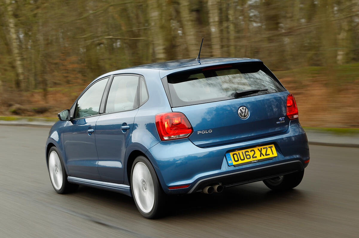 Volkswagen Polo BlueGT rear quarter