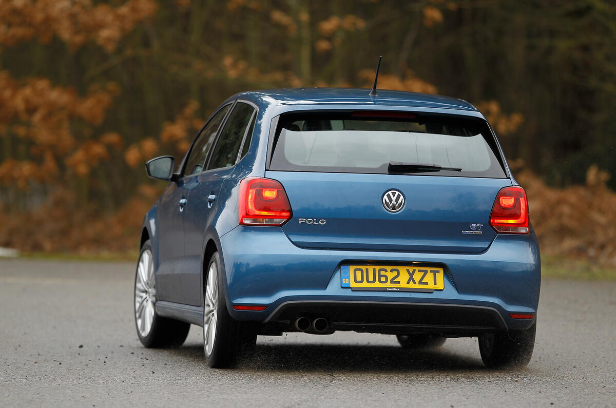 Volkswagen Polo BlueGT rear cornering