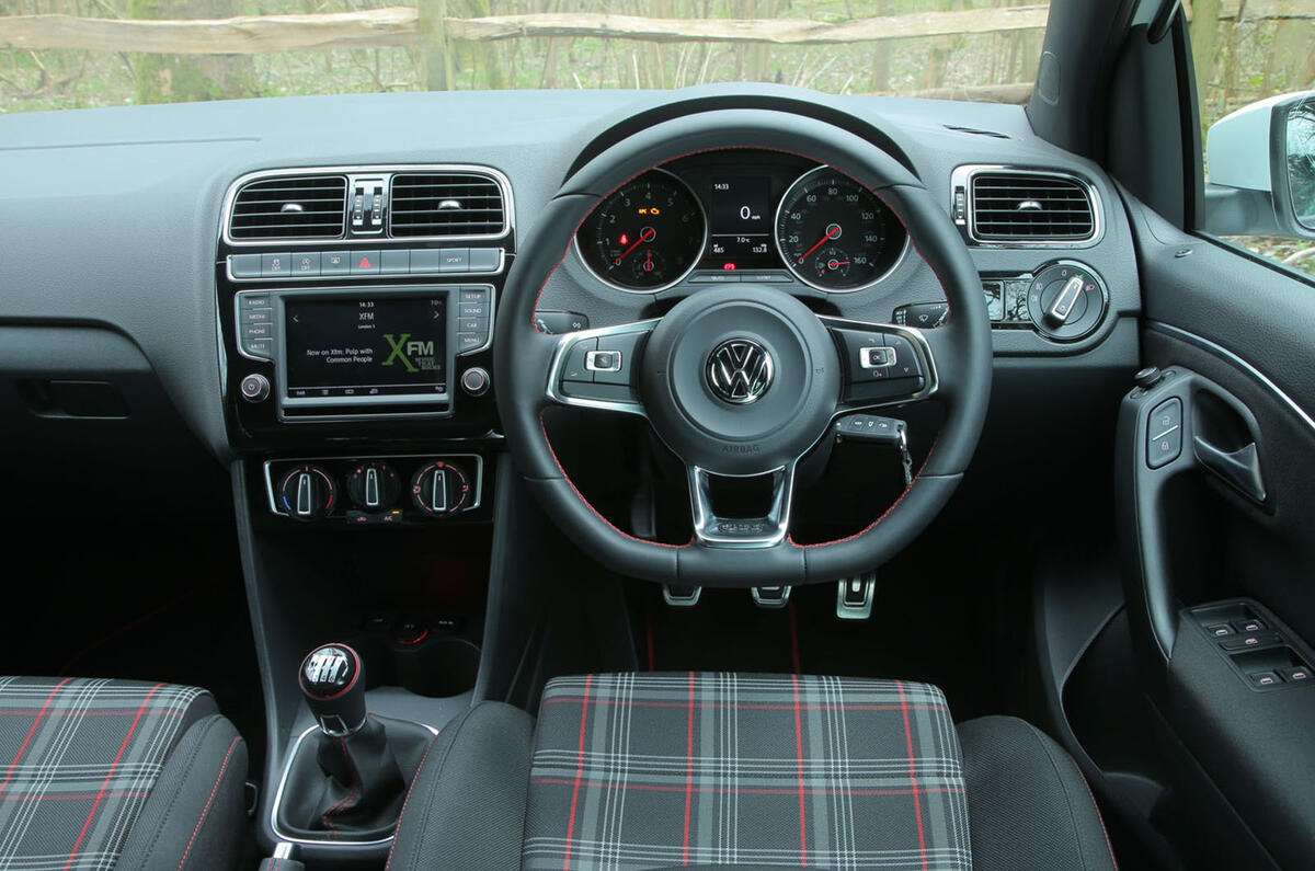 Volkswagen Polo GTI dashboard