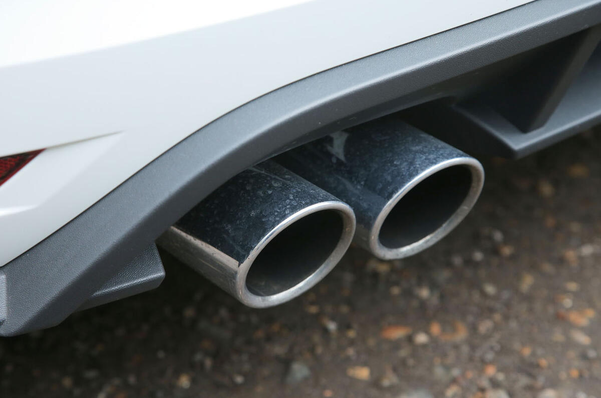 Volkswagen Polo GTI twin exhausts