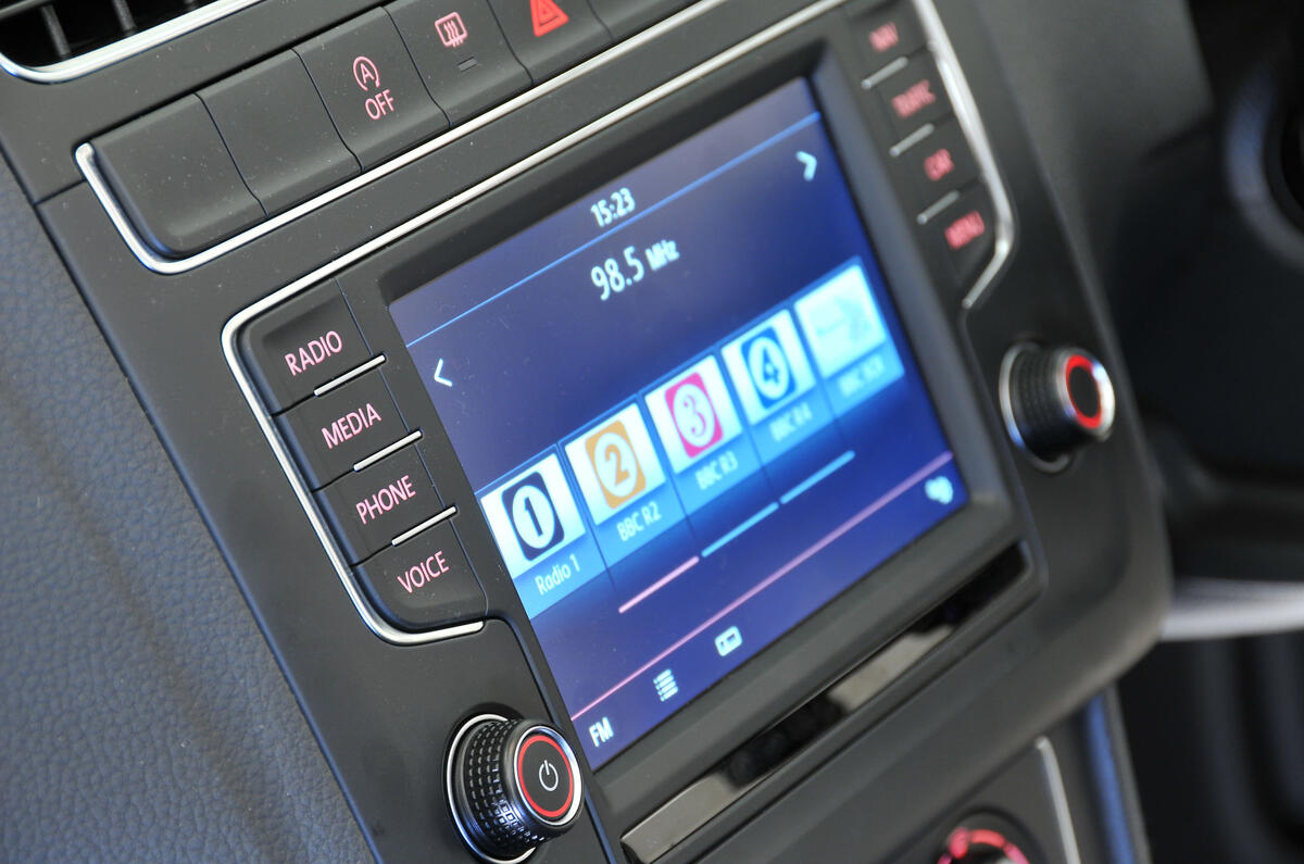 Volkswagen Polo infotainment system