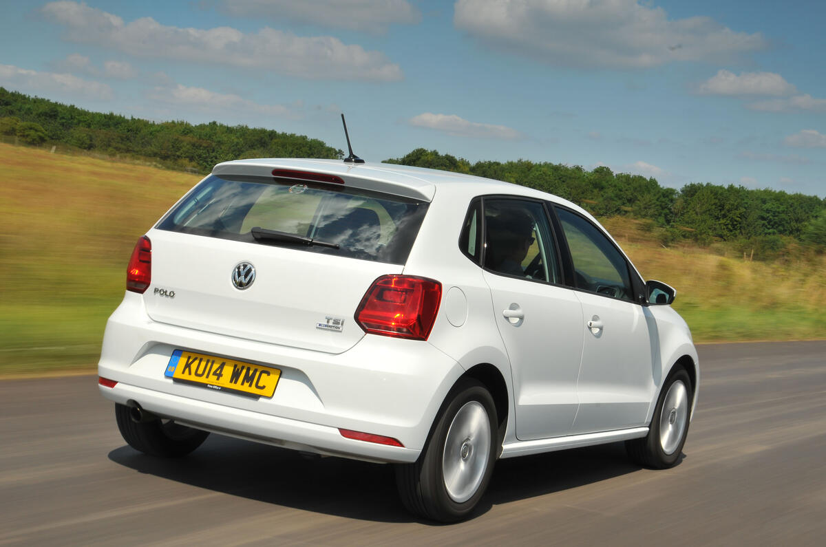 vw polo rear