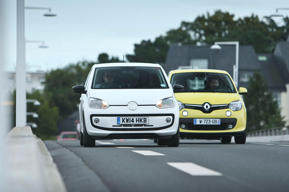 Comparison: Renault Twingo versus Volkswagen Up Comparison: Renault Twingo versus Volkswagen Up