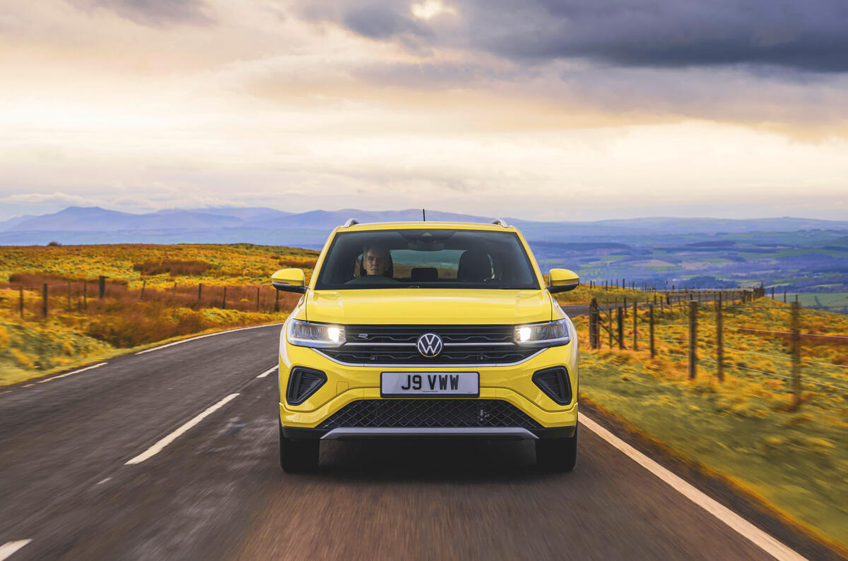 vw t cross review 2024 20 tracking front vw t cross review 2024 20 tracking front
