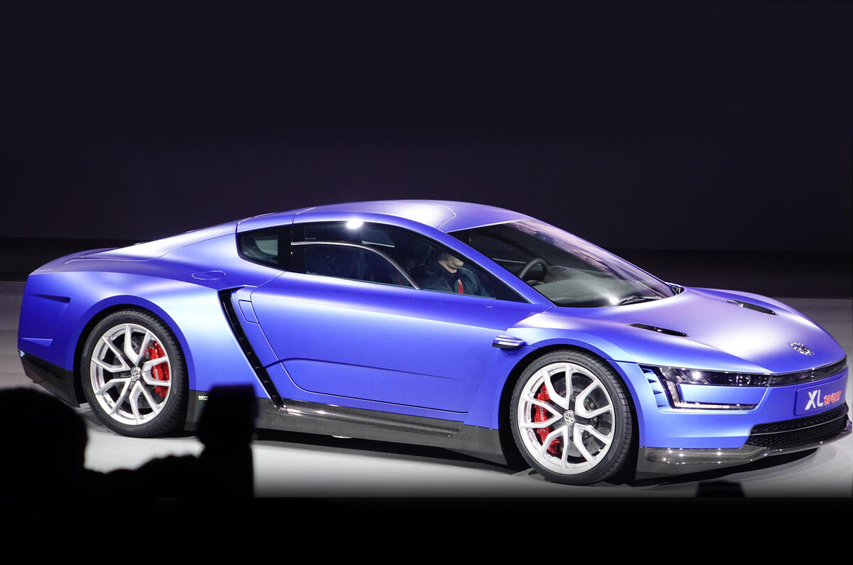 VW celebrates 200 millionth model with 200bhp XL1 Sport concept VW celebrates 200 millionth model with 200bhp XL1 Sport concept