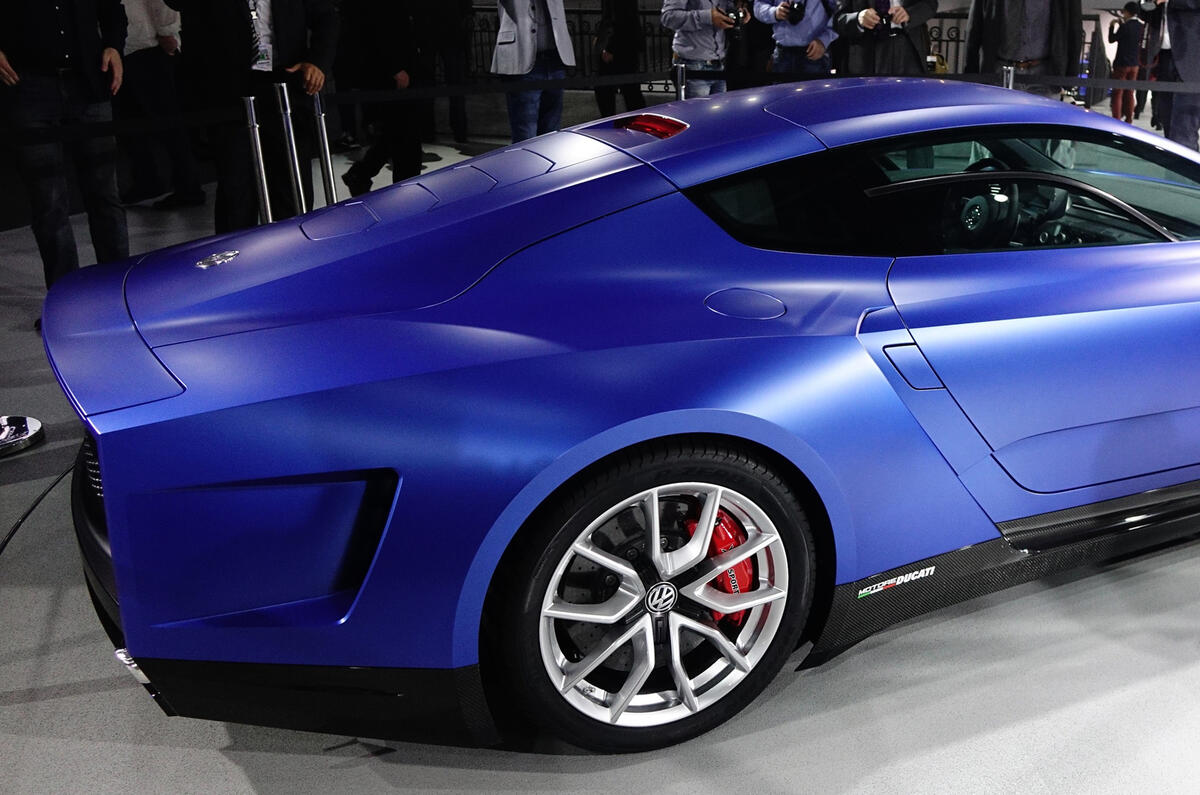 VW reveals 167mph Ducati-engined XL Sport concept VW reveals 167mph Ducati-engined XL Sport concept