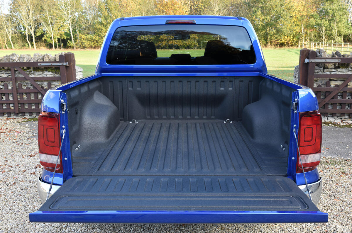 Volkswagen Amarok rear loading bay