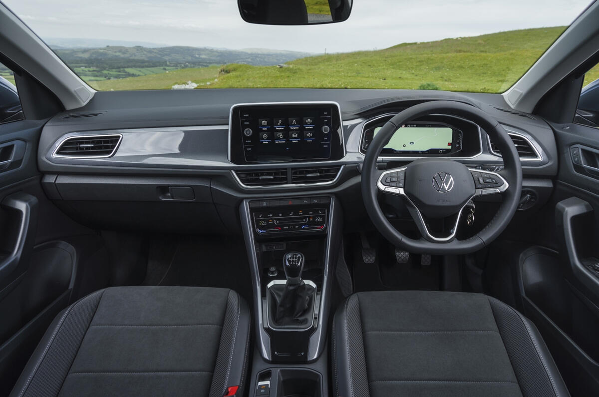 VW T Roc interior VW T Roc interior