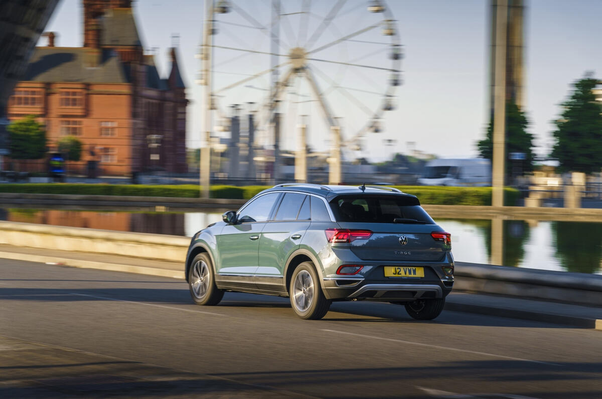 VW T Roc rear city VW T Roc rear city