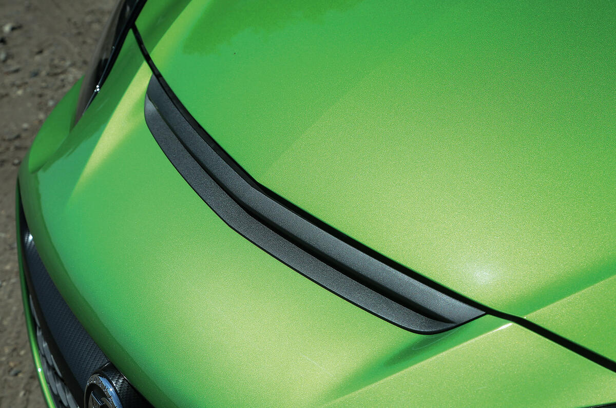Vauxhall Corsa VXR fake air intake