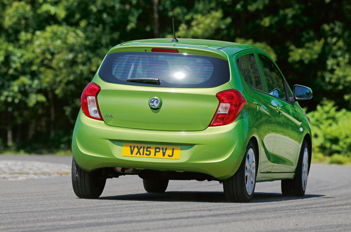 Vauxhall Viva rear cornering