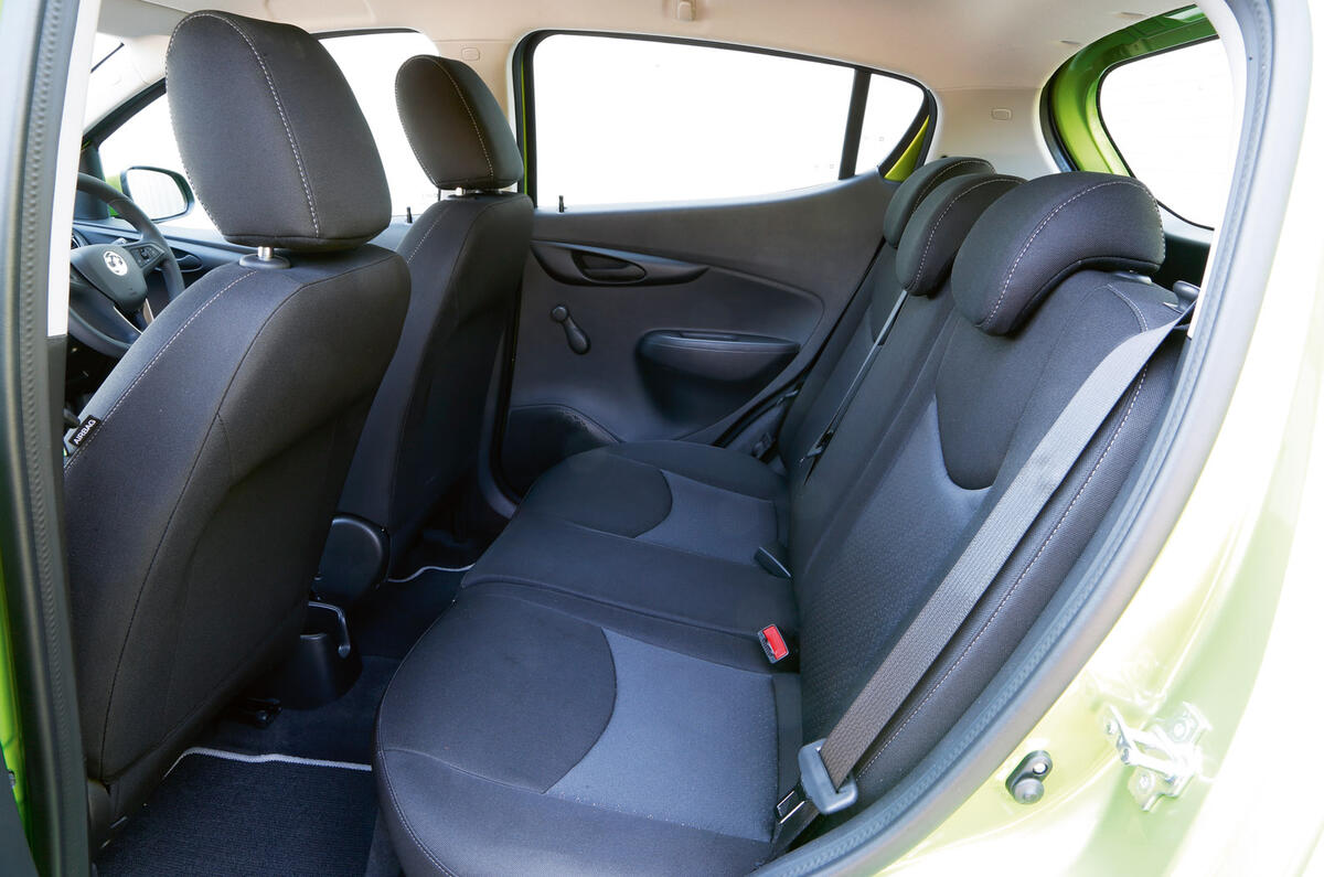 Vauxhall Viva rear seats
