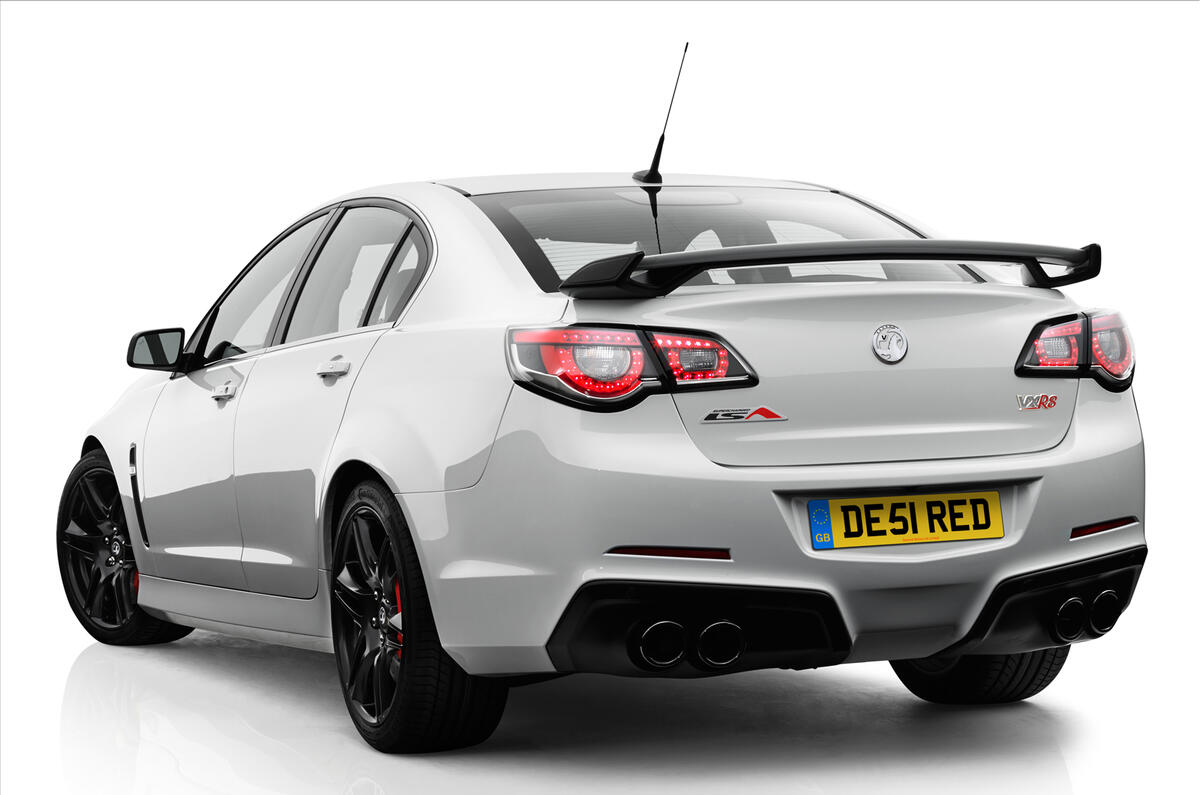 no title Vauxhall VXR8 GTS has the power to outrun its rivals