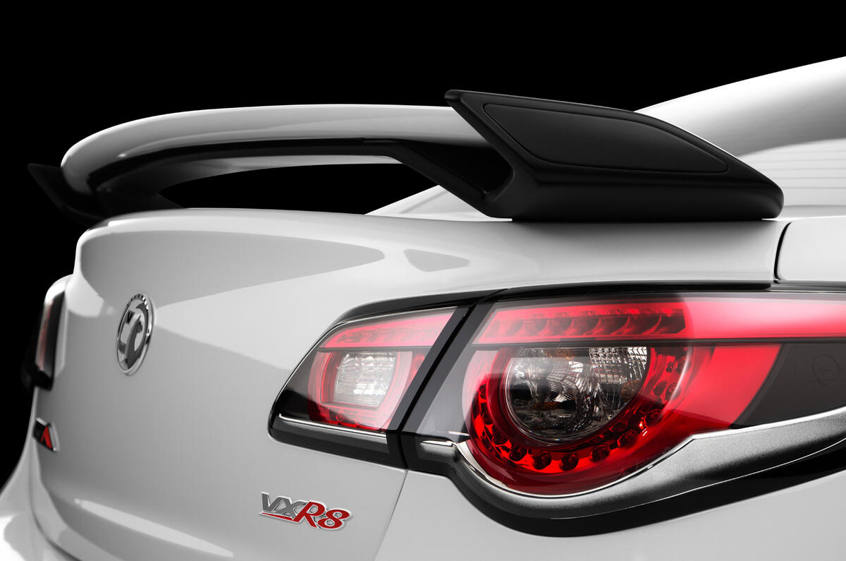no title Vauxhall VXR8 GTS has the power to outrun its rivals