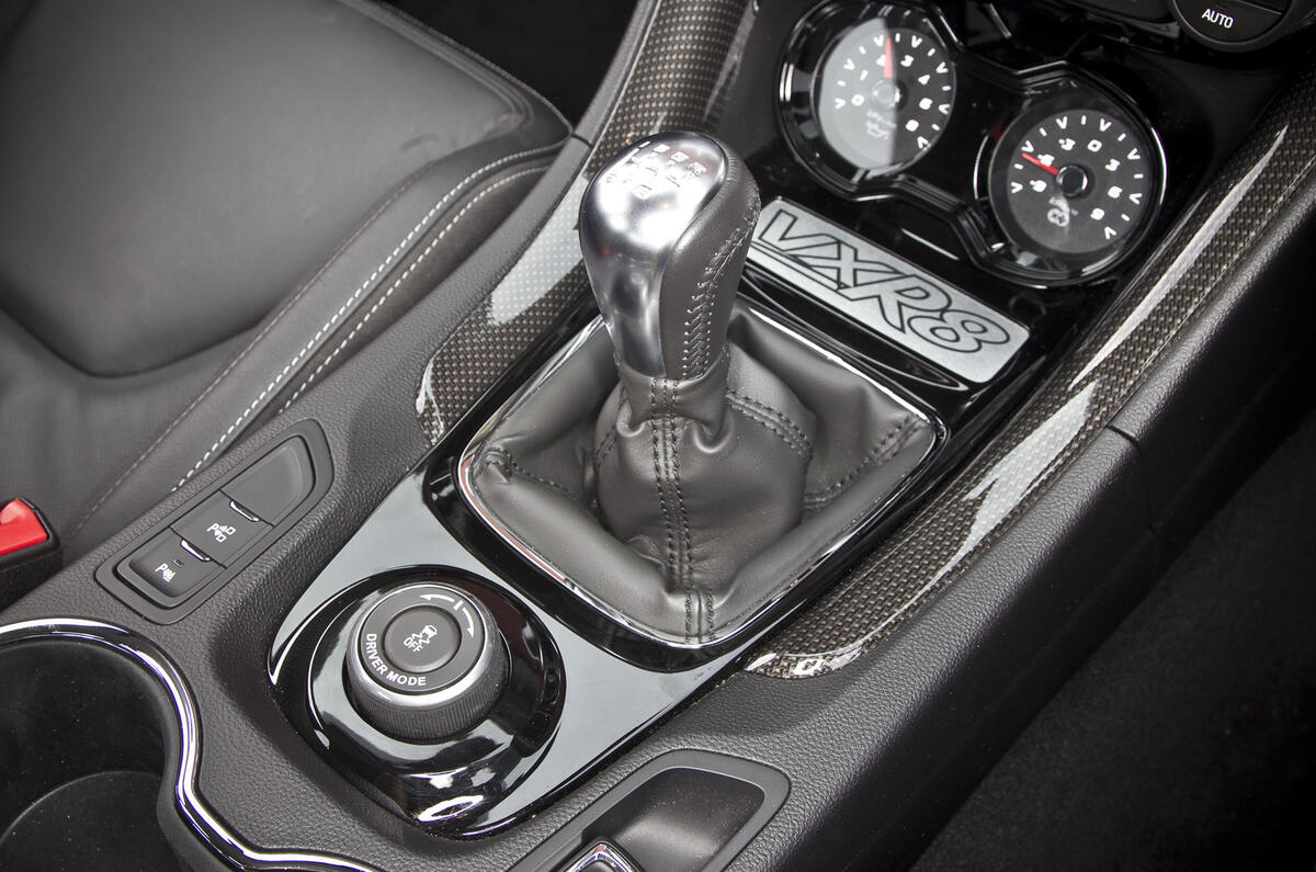 Vauxhall VXR8 GTS manual gearbox