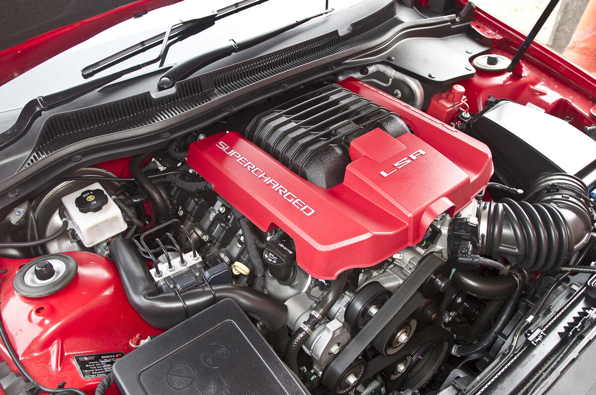 6.2-litre V8 Vauxhall VXR8 GTS engine