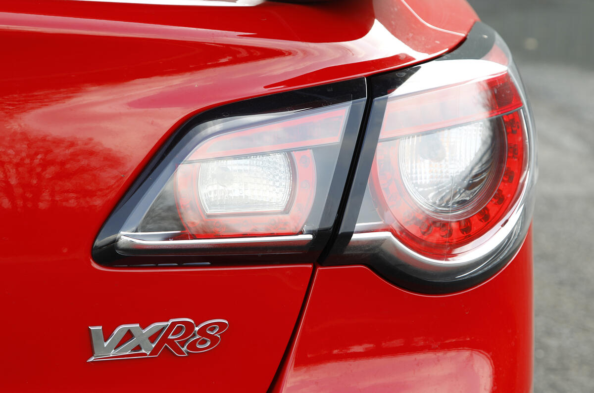 Vauxhall VXR8 GTS rear lights