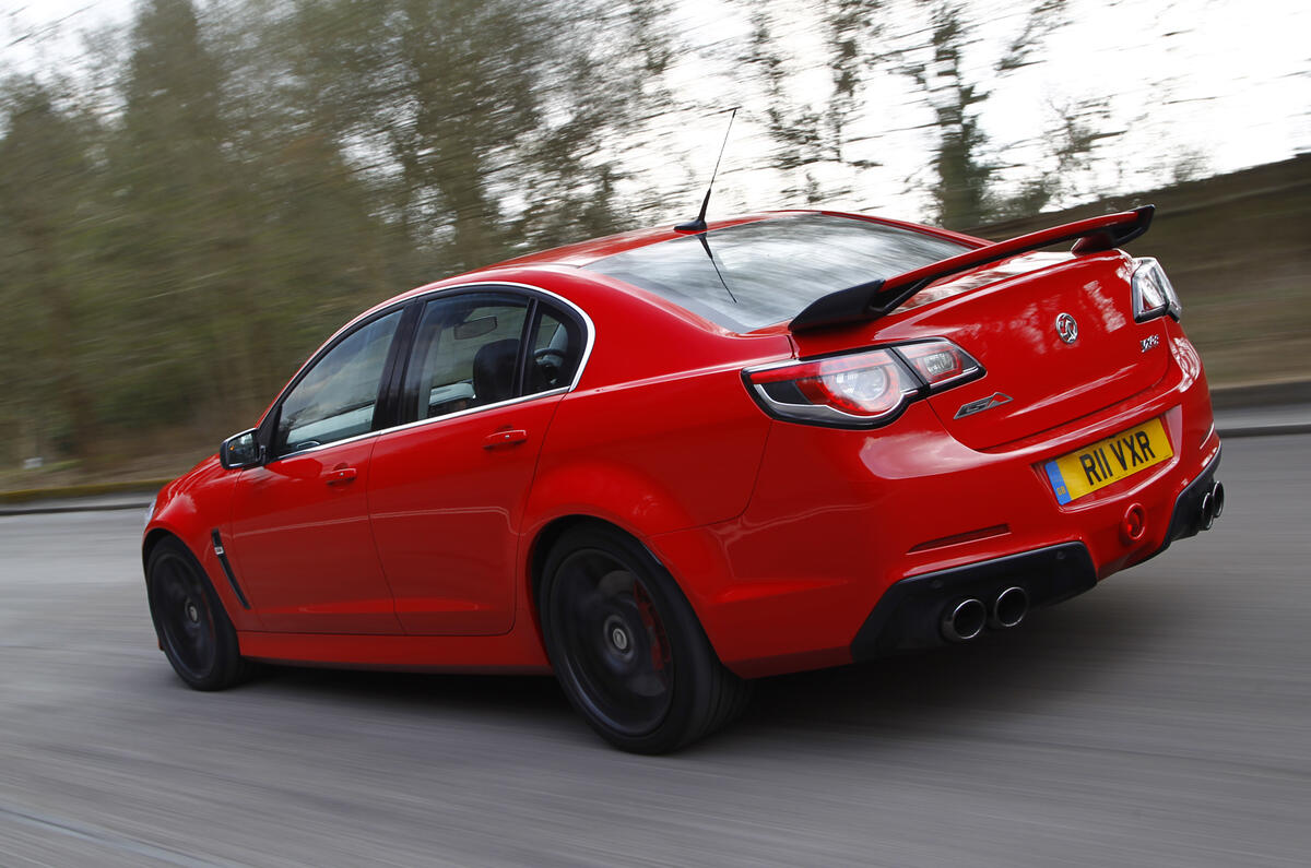 Vauxhall VXR8 GTS rear quarter