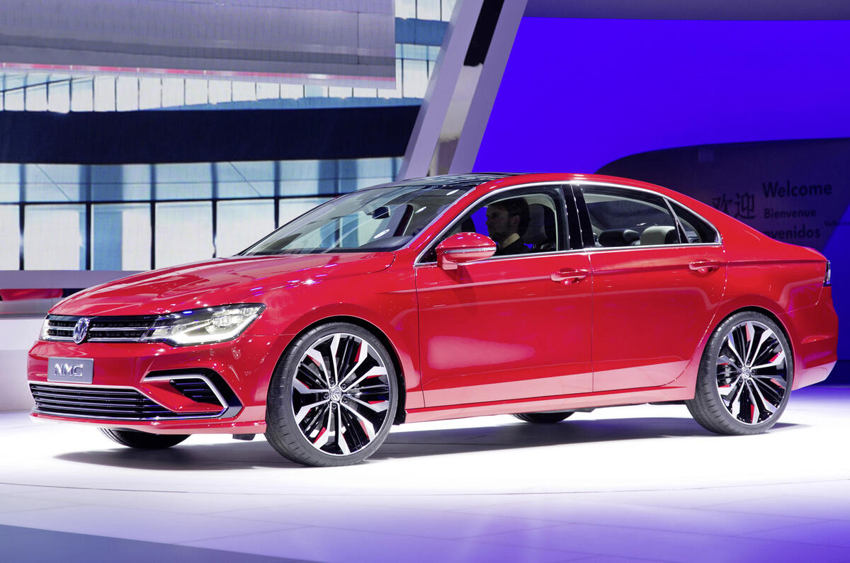 Volkswagen plans New Midsize Coupe Concept for Beijing