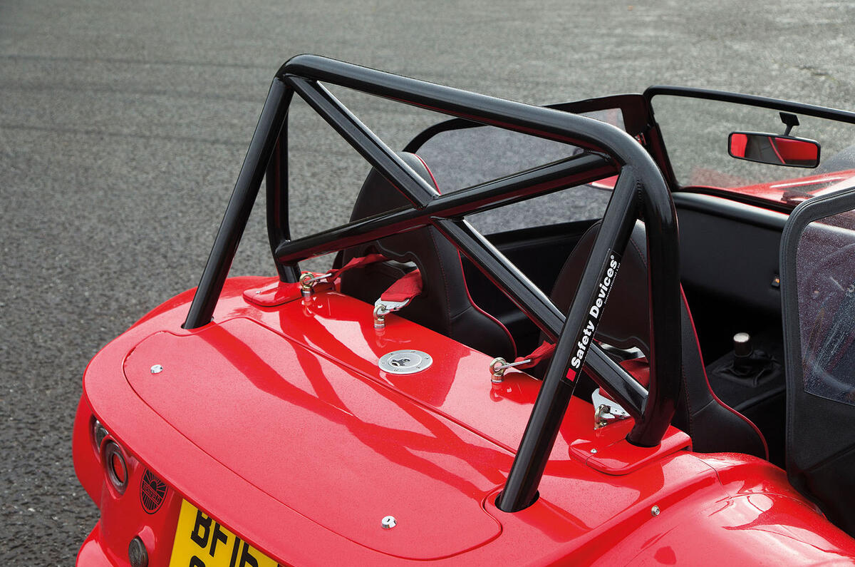 Westfield Sport 250 boot lid