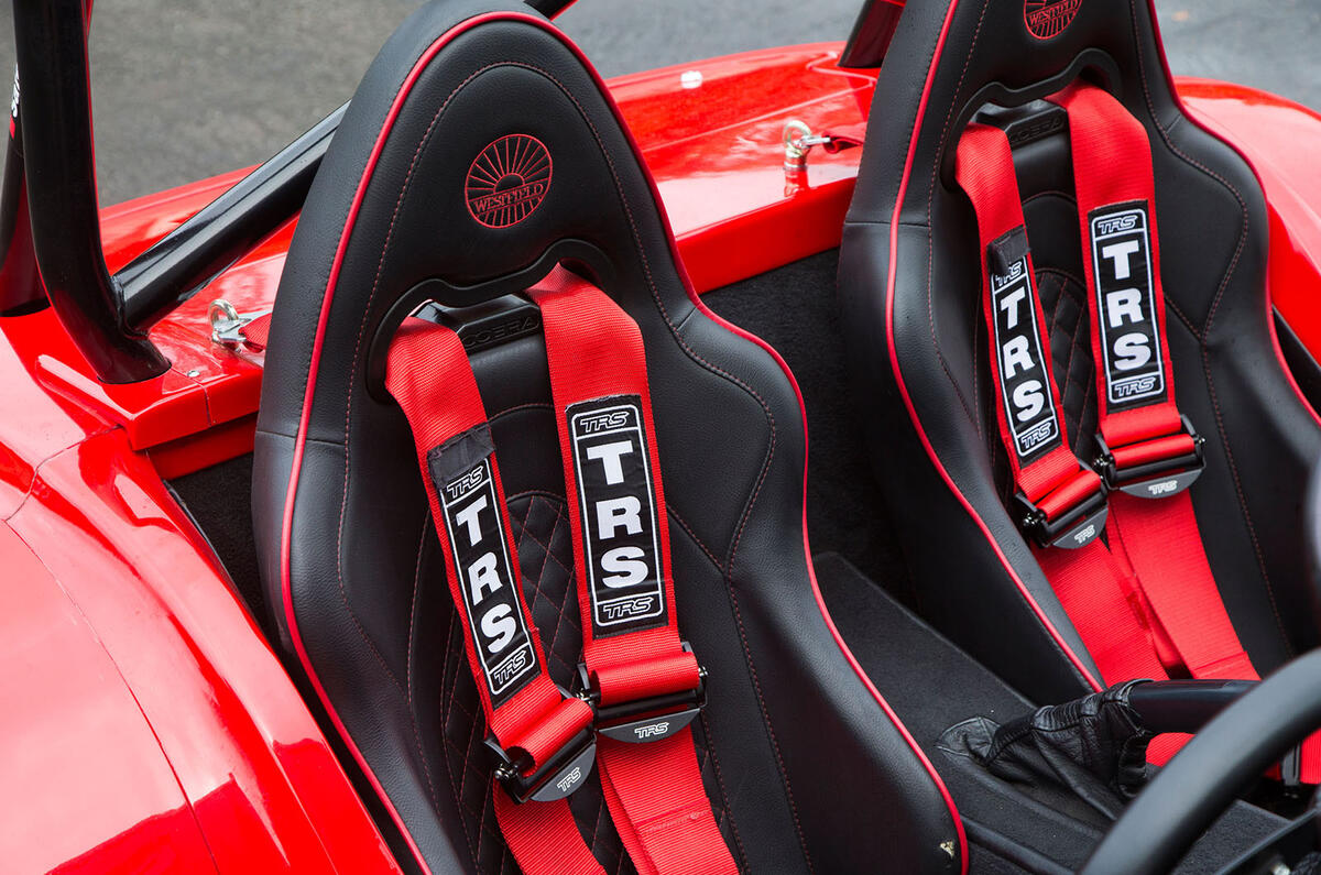Westfield Sport 250 bucket seats
