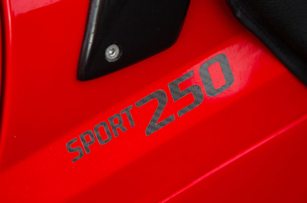 Westfield Sport 250 decals